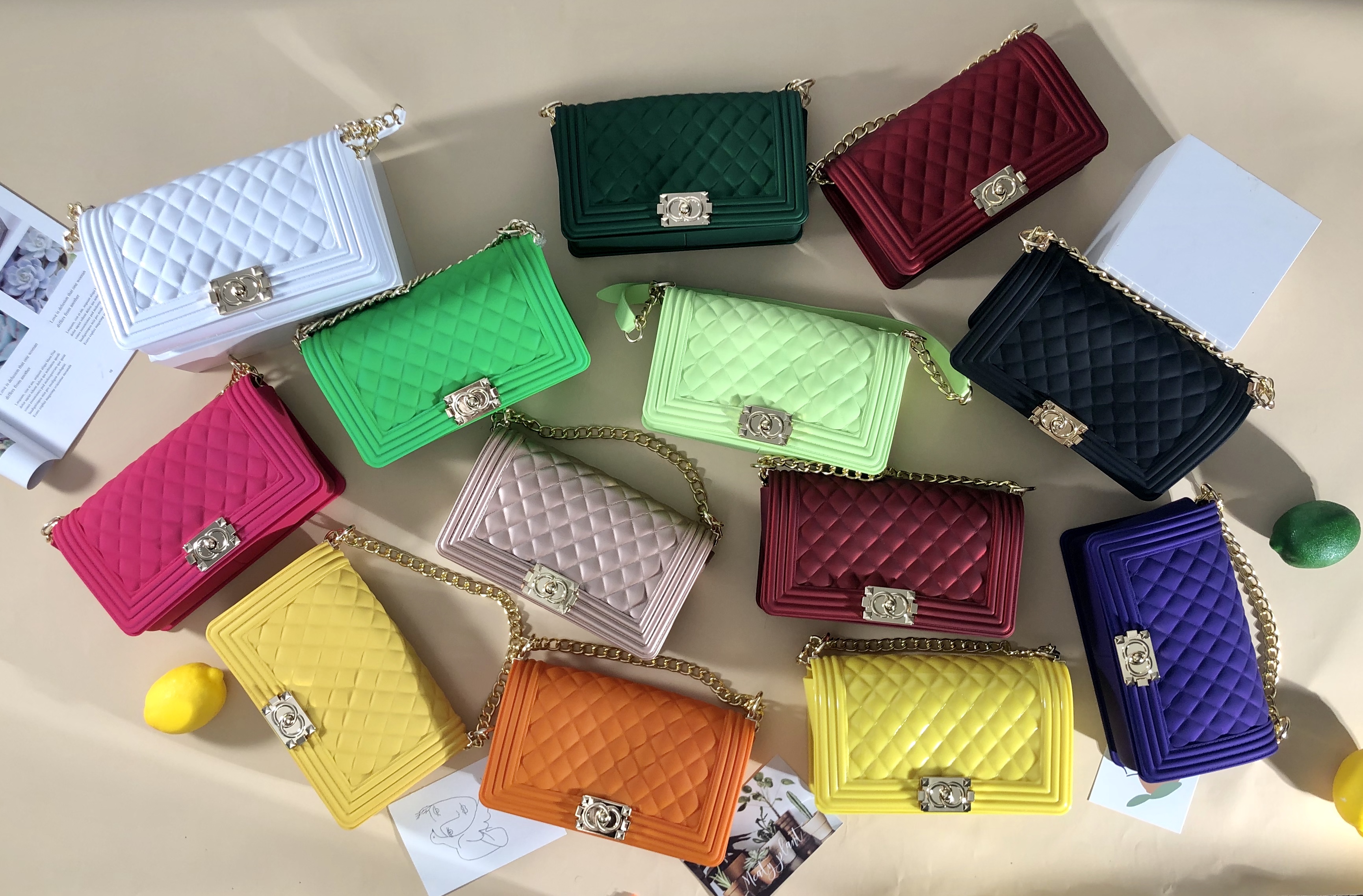 2020 New Arrival Jelly Matte Ladies Handbags for Women